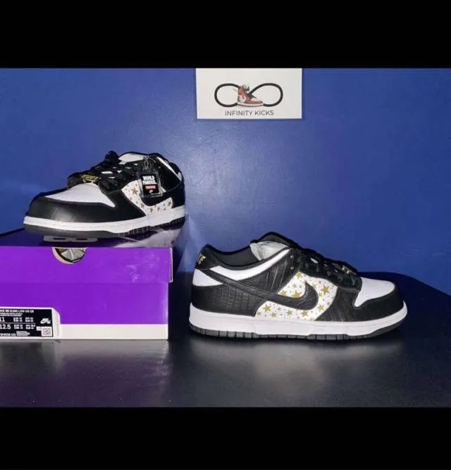 Nike dunk low white black