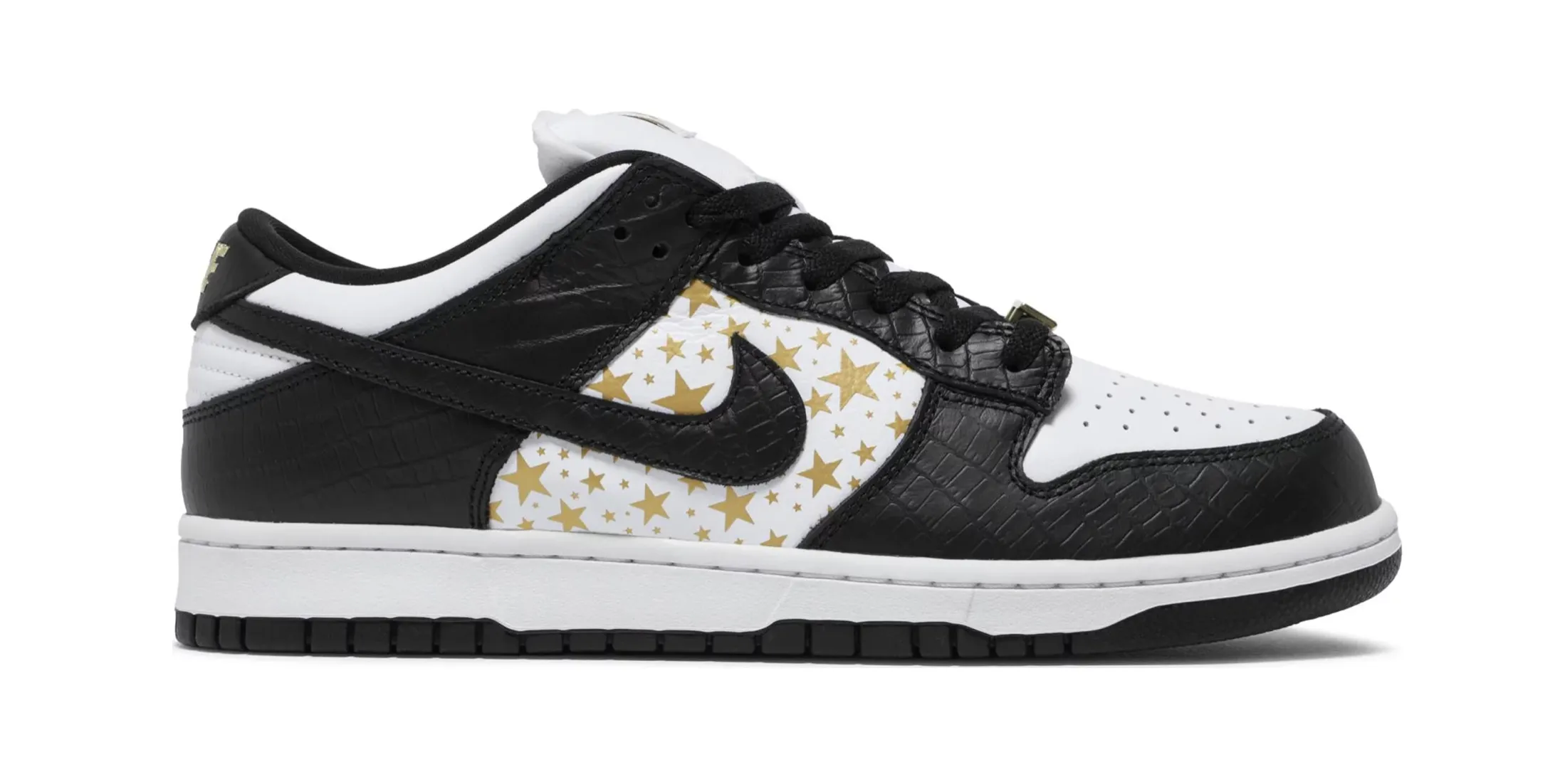 NIKE SB DUNK LOW SUPREME STARS BLACK (2021)