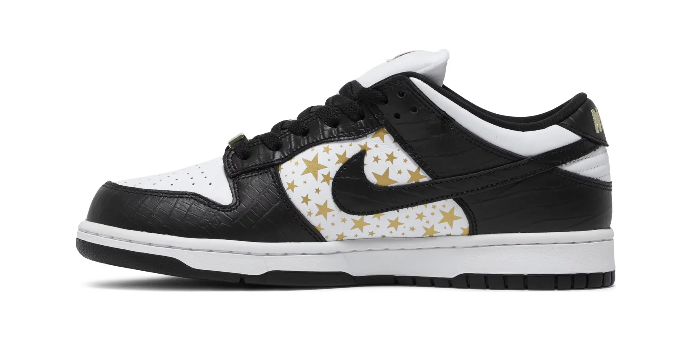 NIKE SB DUNK LOW SUPREME STARS BLACK (2021)