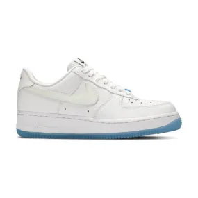 Nike women's air force 1 '07 lx (uv reactive swoosh/ white/ white/ white/ university blue) sizes 6-1