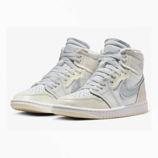 Nike women's air jordan 1 high mm (coconut milk/ cream/ white/ pure platinum/ sail/ coconut milk/ su