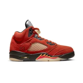 Nike women's air jordan 5 retro (dunk on mars/ martian sunrise/ black/ fire red/ muslin) sizes 6-10 dd9336-800