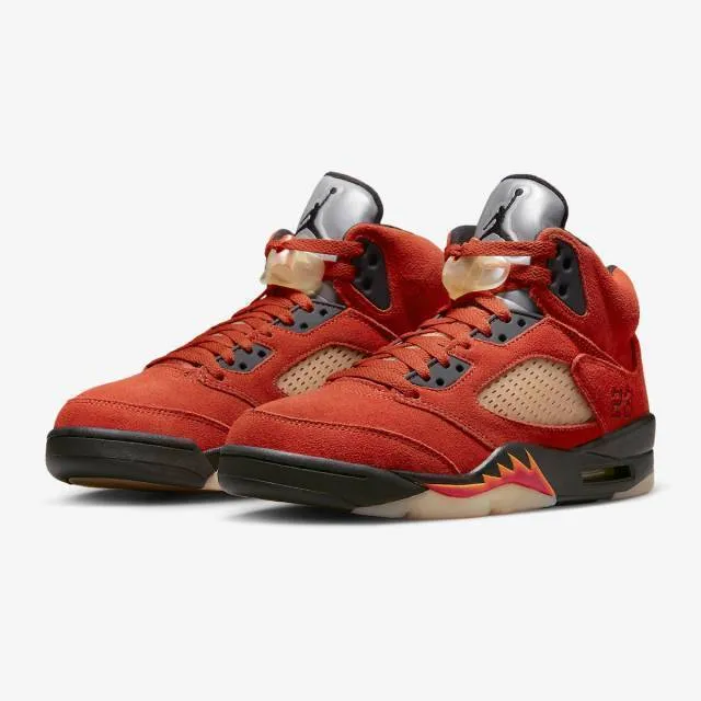 Nike women's air jordan 5 retro (dunk on mars/ martian sunrise/ black/ fire red/ muslin) sizes 6-10 dd9336-800