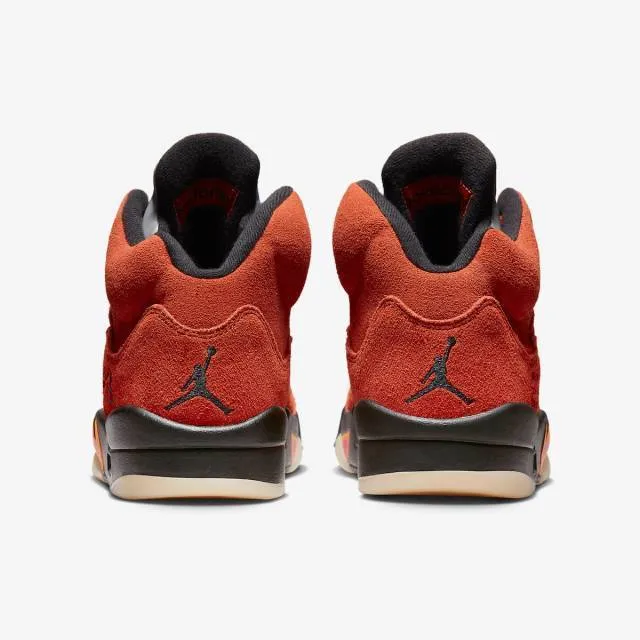 Nike women's air jordan 5 retro (dunk on mars/ martian sunrise/ black/ fire red/ muslin) sizes 6-10 dd9336-800