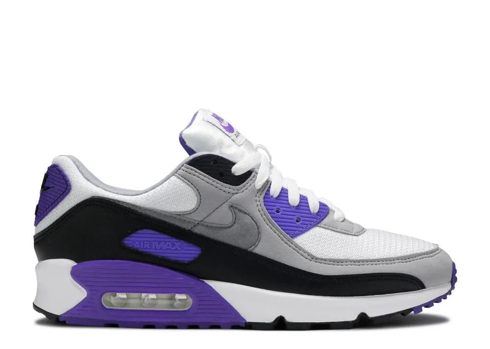 Nike Womens Air Max 90 Hyper Grape White Grey Particle CD0490-103