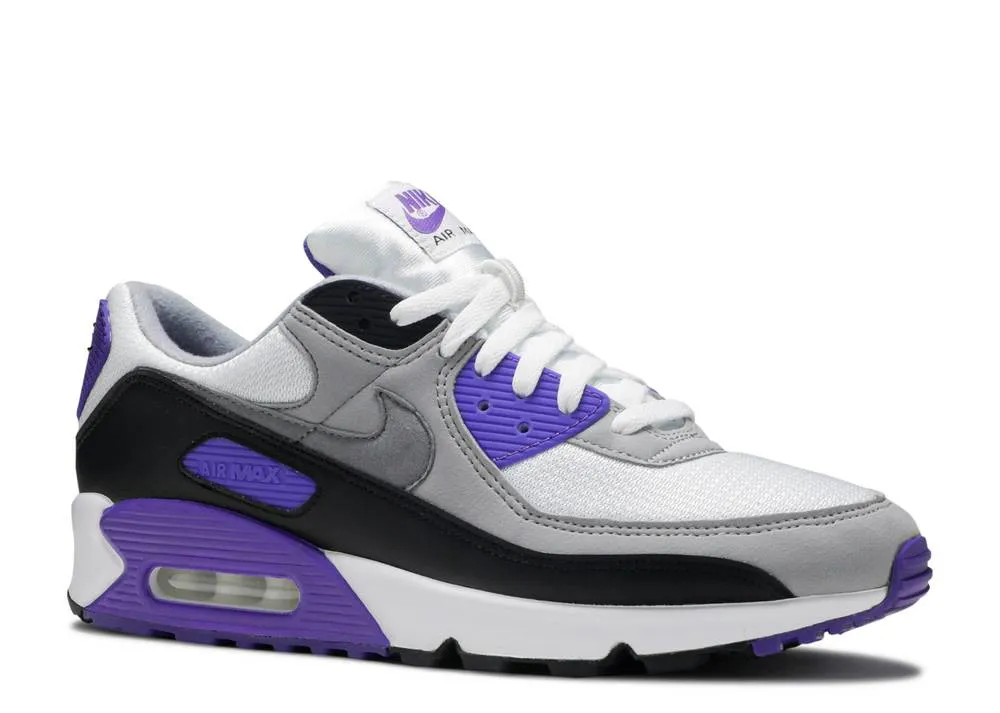 Nike Womens Air Max 90 Hyper Grape White Grey Particle CD0490-103