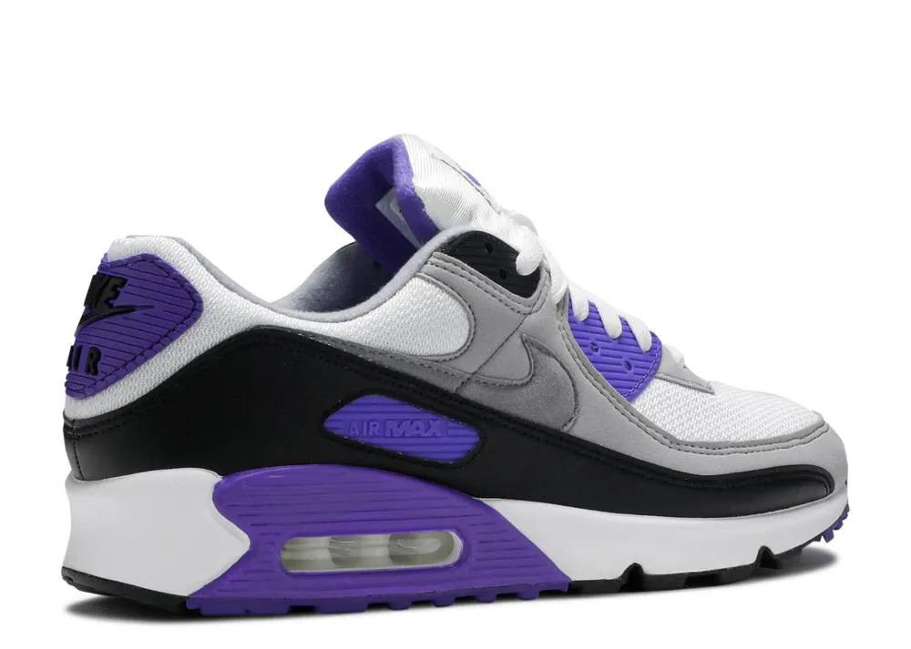 Nike Womens Air Max 90 Hyper Grape White Grey Particle CD0490-103