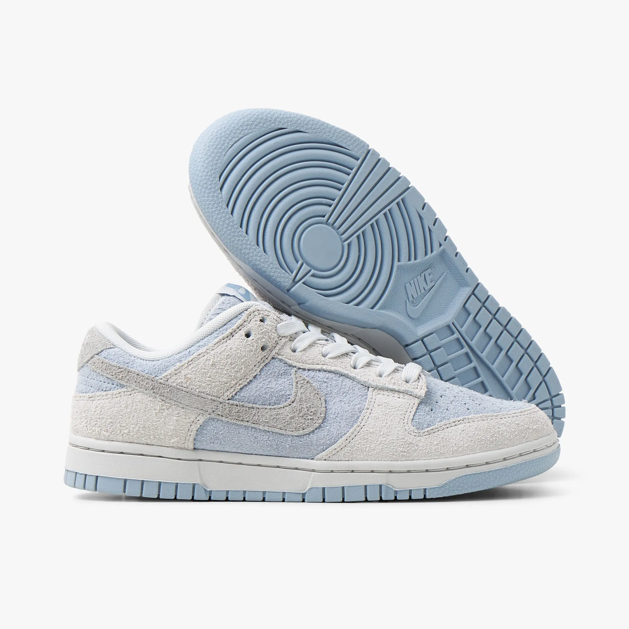 Nike Women's Dunk Low Photon Dust / Lt Smoke Grey - Lt Armory Blue