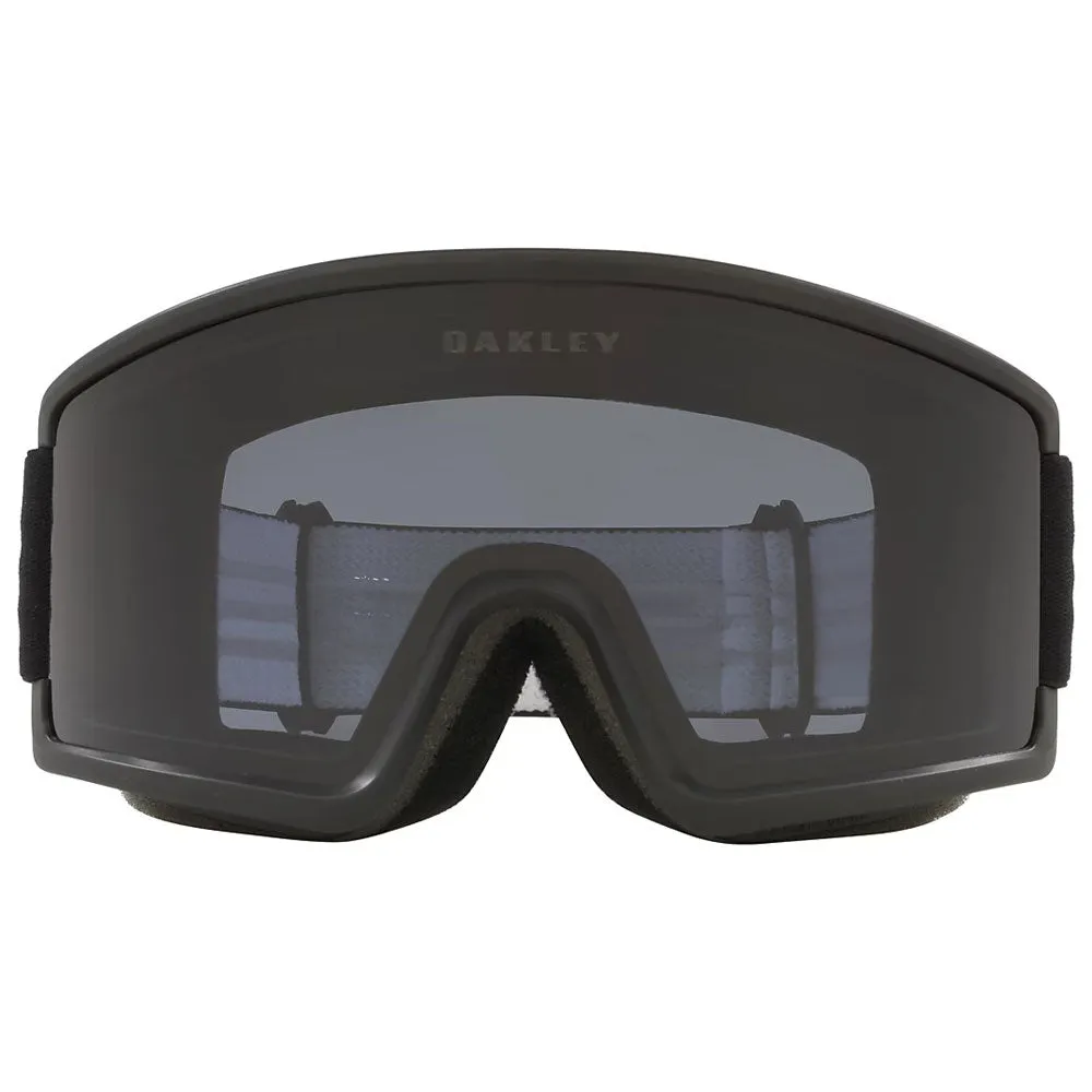 Oakley Target Line L Snow Goggles Matte Black Prizm Dark Grey