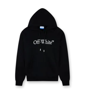 Off-White    Big Bookish Skate Hoodie Black