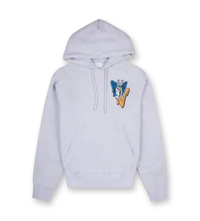 Off-White    Gang Skate Hoodie Light Grey