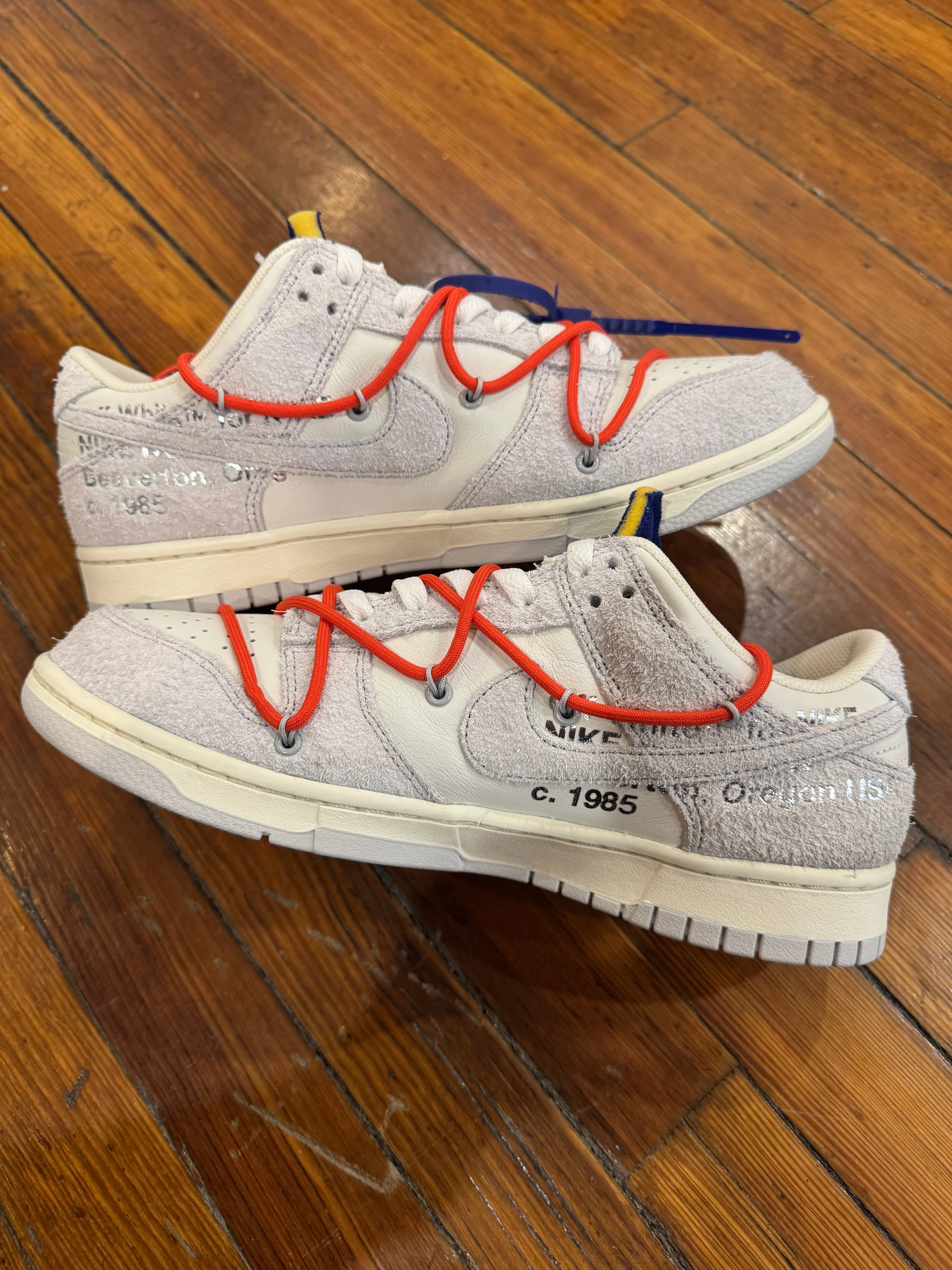 Off White Nike Dunk Low “Lot 13”