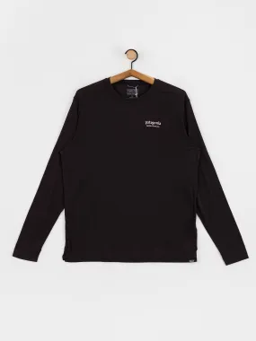 Patagonia Cap Cool Merino Blend Graphic Longsleeve (heritage header black)