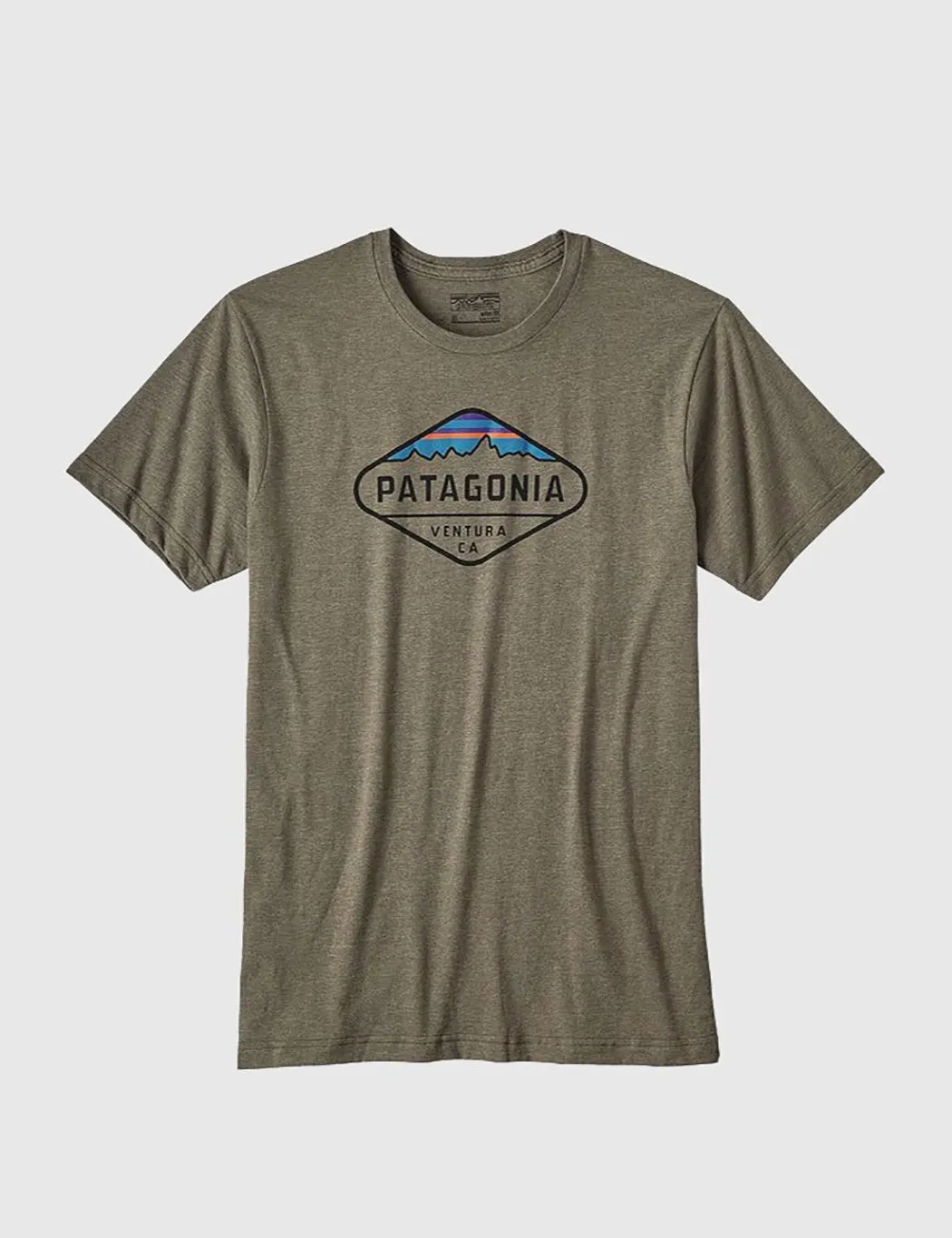 Patagonia Fitz Roy Crest T-Shirt - Industrial Green