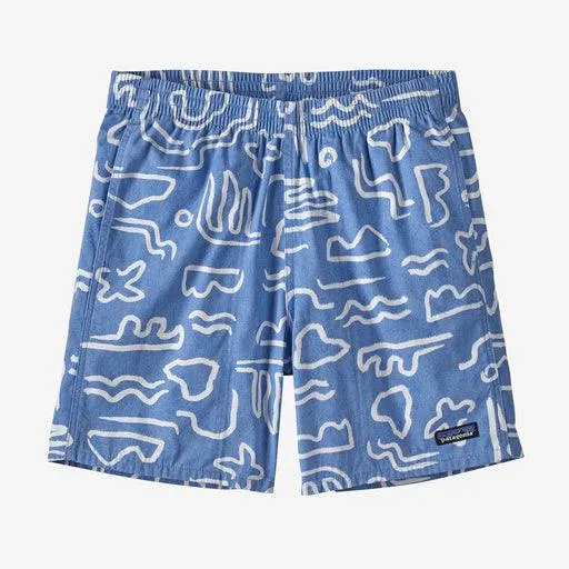 Patagonia Funhoggers Shorts - 6 Channel Islands: Vessel Blue