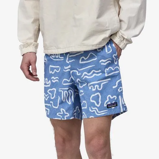 Patagonia Funhoggers Shorts - 6 Channel Islands: Vessel Blue