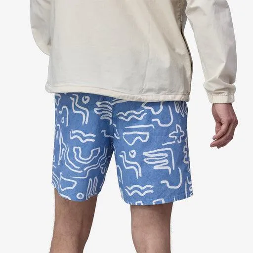 Patagonia Funhoggers Shorts - 6 Channel Islands: Vessel Blue