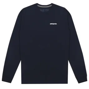 Patagonia L/S Fitz Roy Trout Responsibili-Tee New Navy