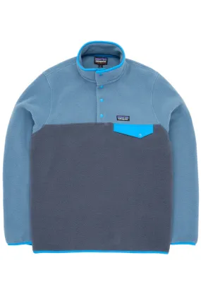 Patagonia Men's Lightweight Synchilla Snap-T Pullover - Smolder Blue