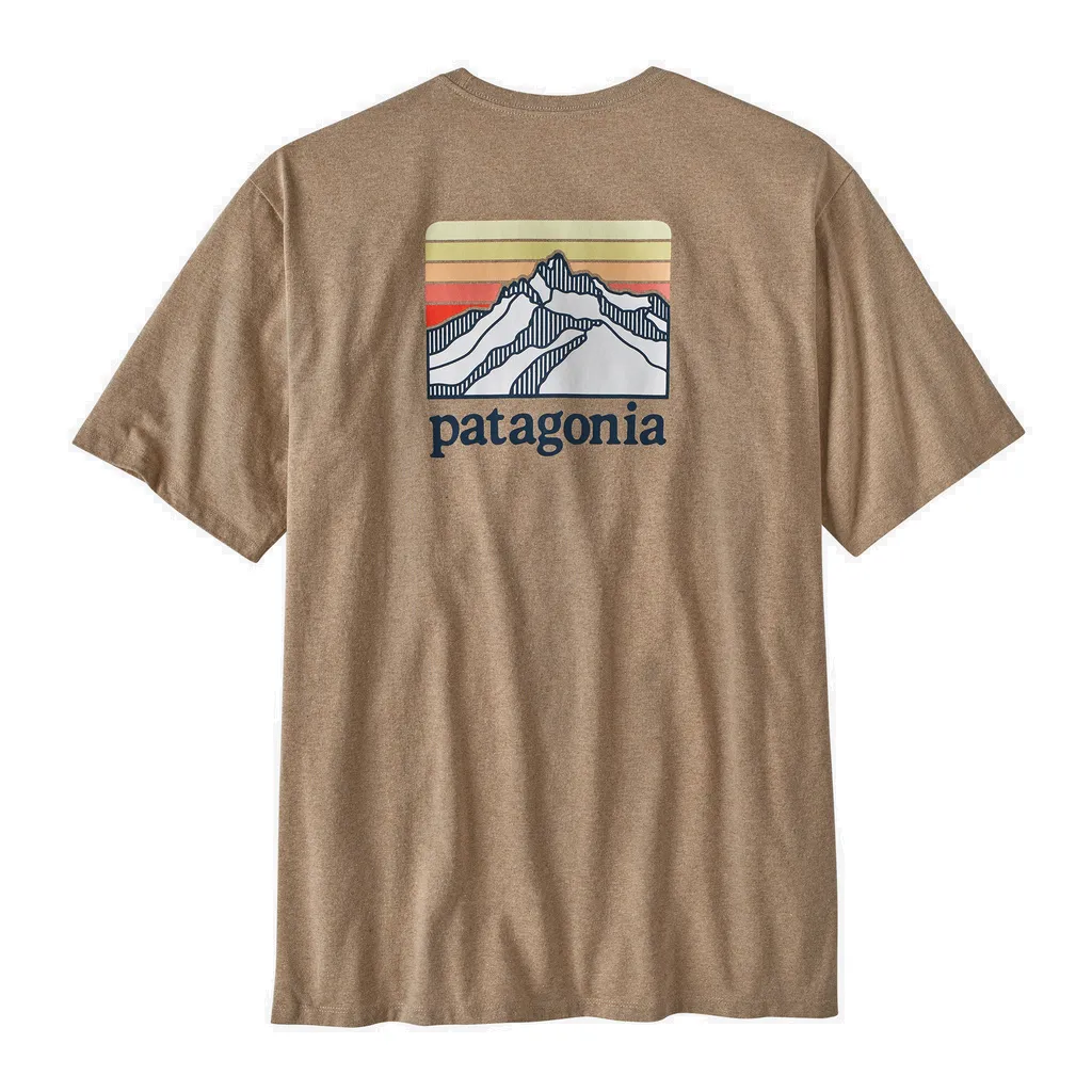 Patagonia Men's Line Logo Ridge Pocket Responsibili-Tee