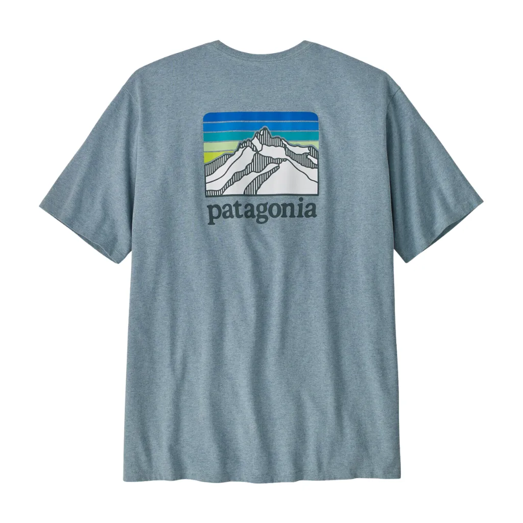 Patagonia Men's Line Logo Ridge Pocket Responsibili-Tee