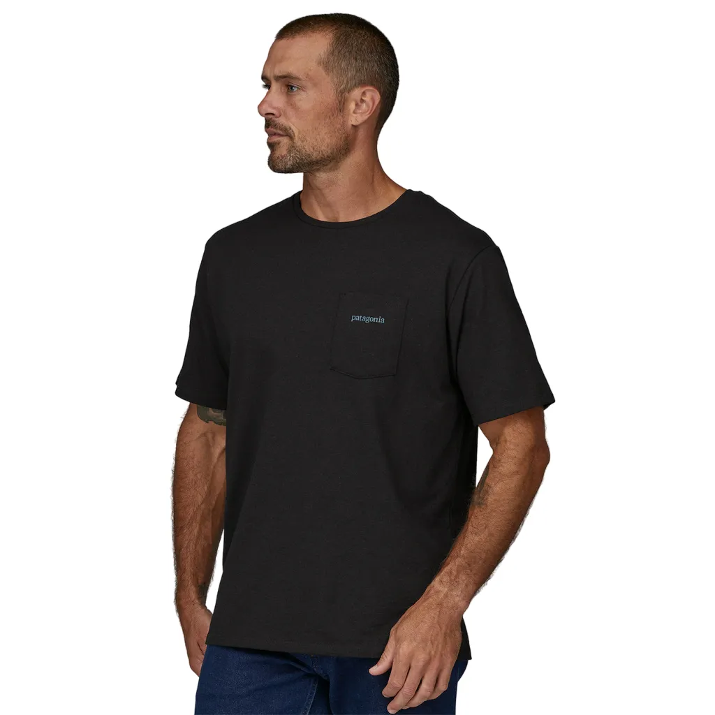 Patagonia Men's Line Logo Ridge Pocket Responsibili-Tee