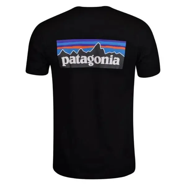 Patagonia P-6 Logo Responsibili Tee Black