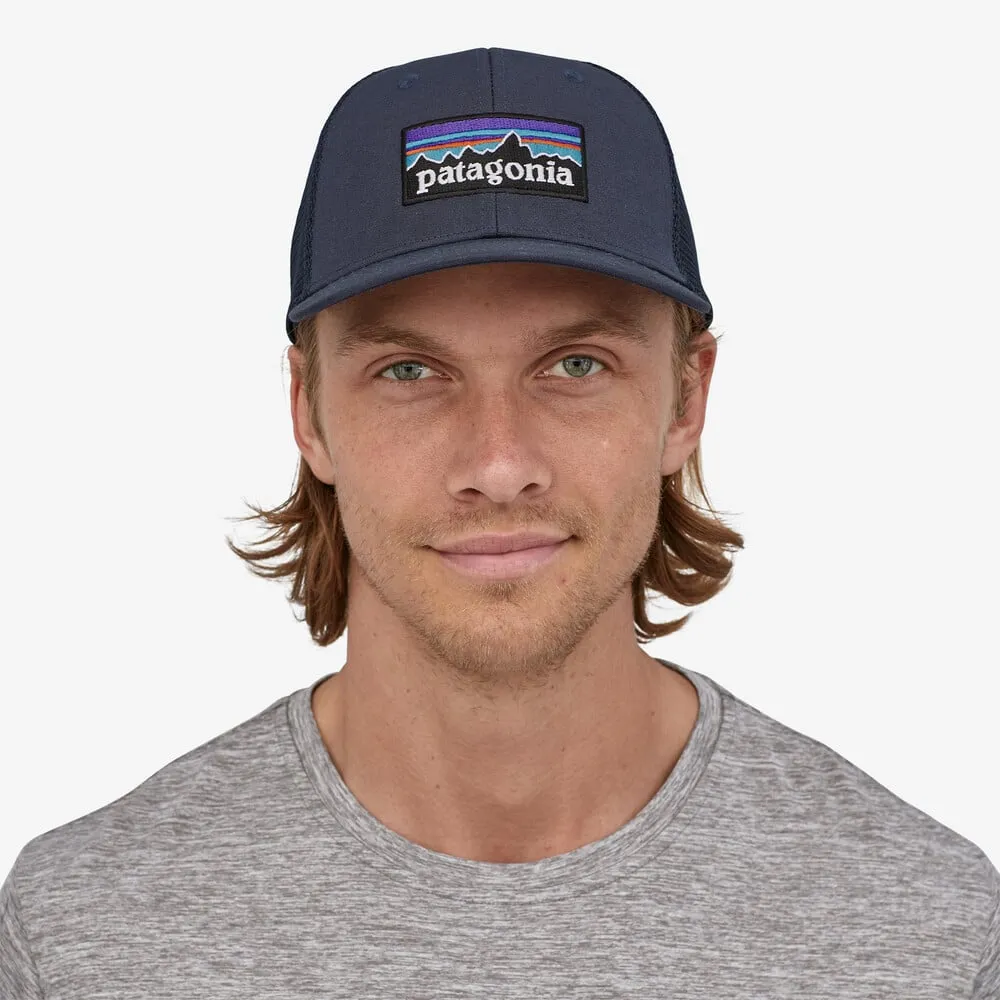 Patagonia P-6 Logo Trucker Hat - New Navy