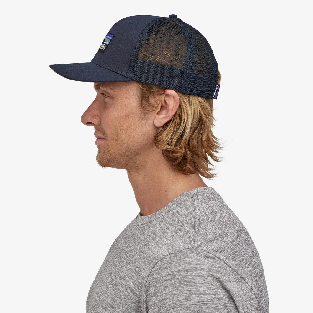 Patagonia P-6 Logo Trucker Hat - New Navy