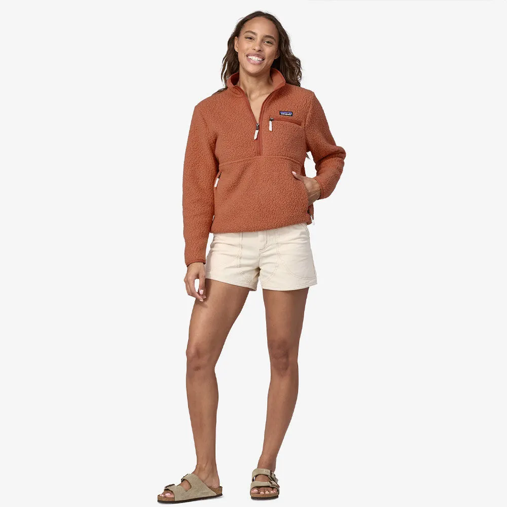 Patagonia Womens Retro Pile Marsupial Fleece - Sienna Clay