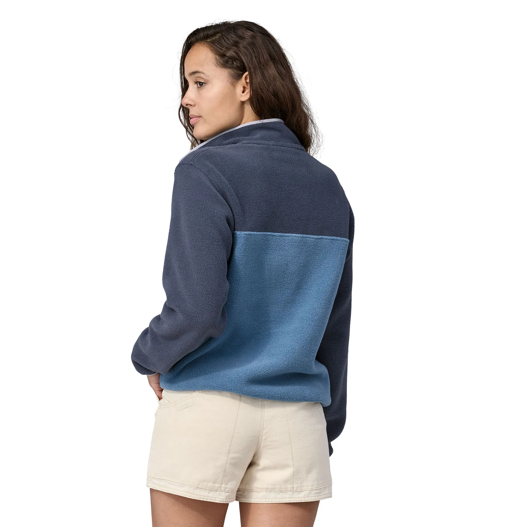 Patagonia Women's Lightweight Synchilla Snap-T Fleece Pullover Utility Blue | Buy Patagonia Women's Lightweight Synchi