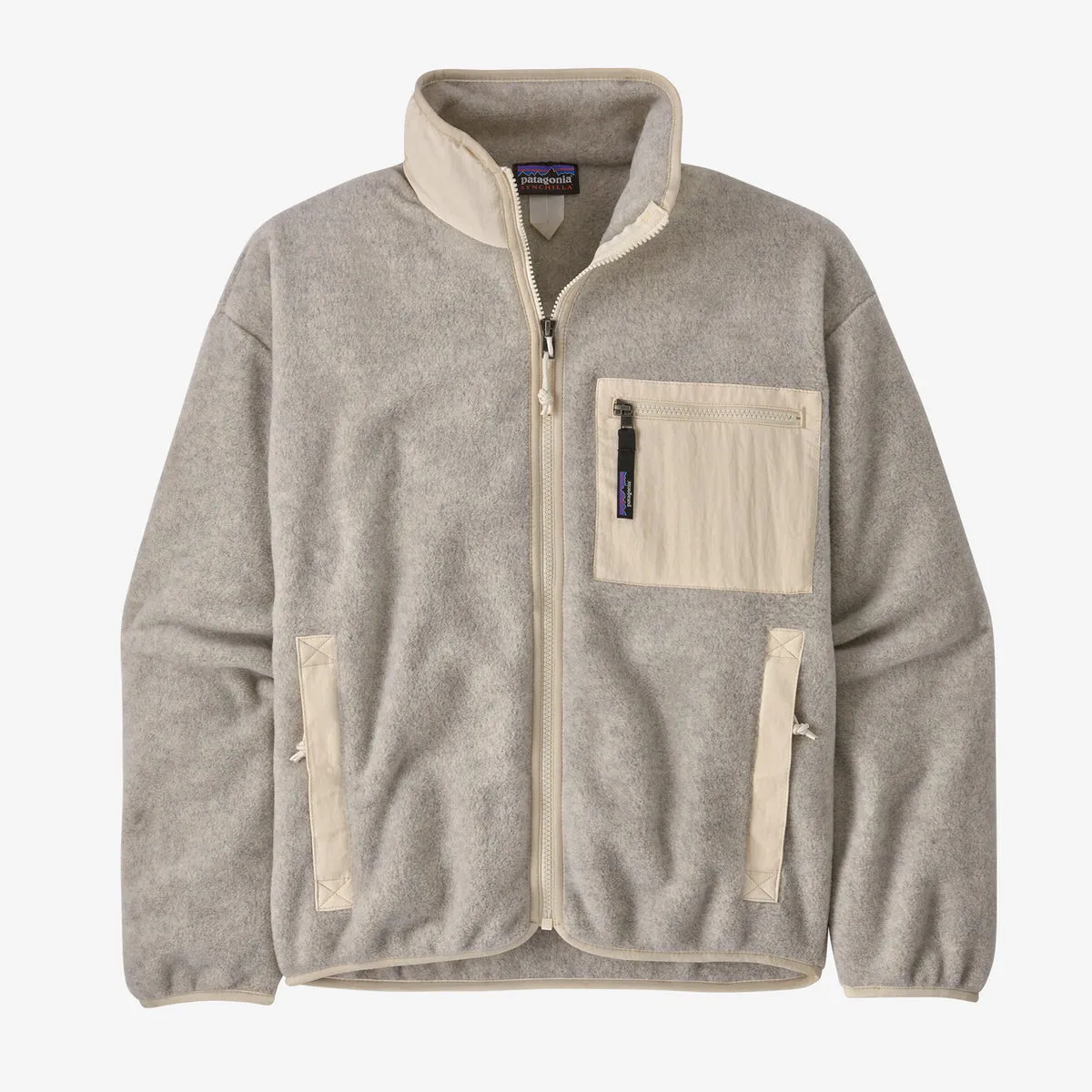 Patagonia - W's Synch Jkt - Oatmeal Heather w/ Natural-