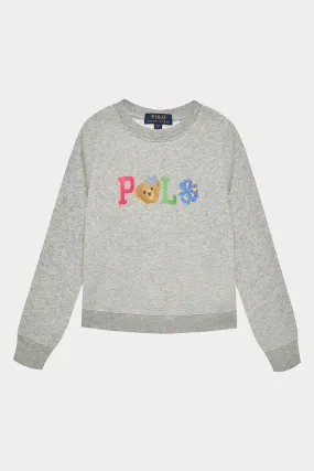 Polo Ralph Lauren Kids 2-4 Ya Kz ocuk Polo Bear Sweatshirt