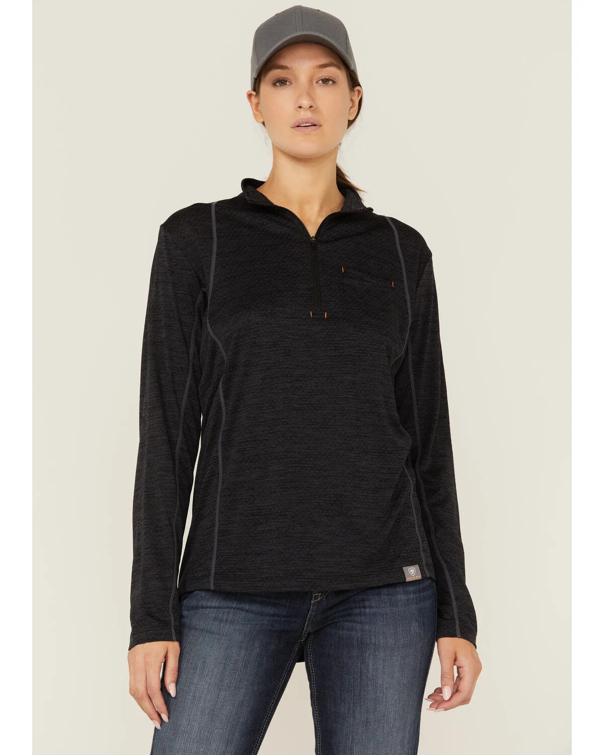 Product Name:  Ariat Women's Rebar Revolt 1/2 Zip Work Pullover