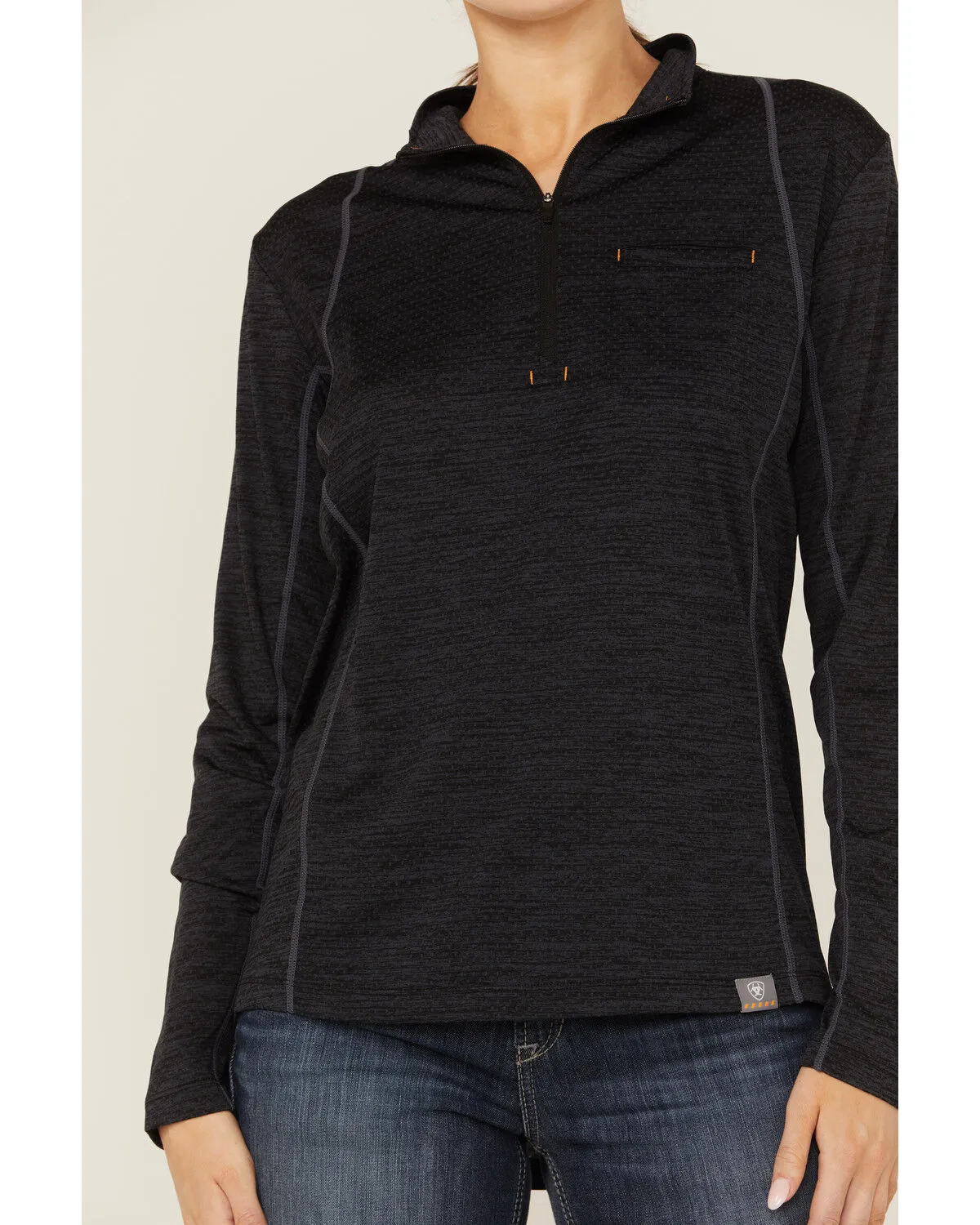 Product Name:  Ariat Women's Rebar Revolt 1/2 Zip Work Pullover