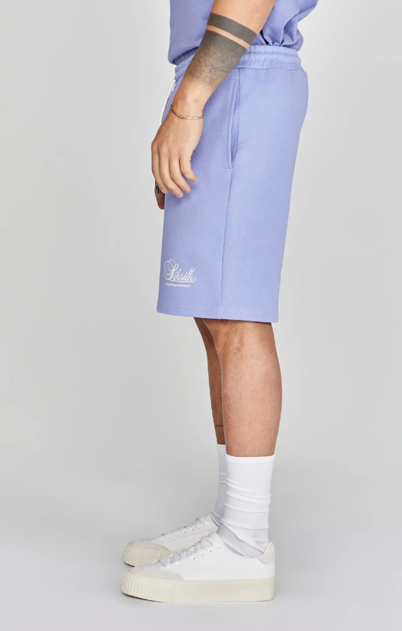 Purple Logo Shorts