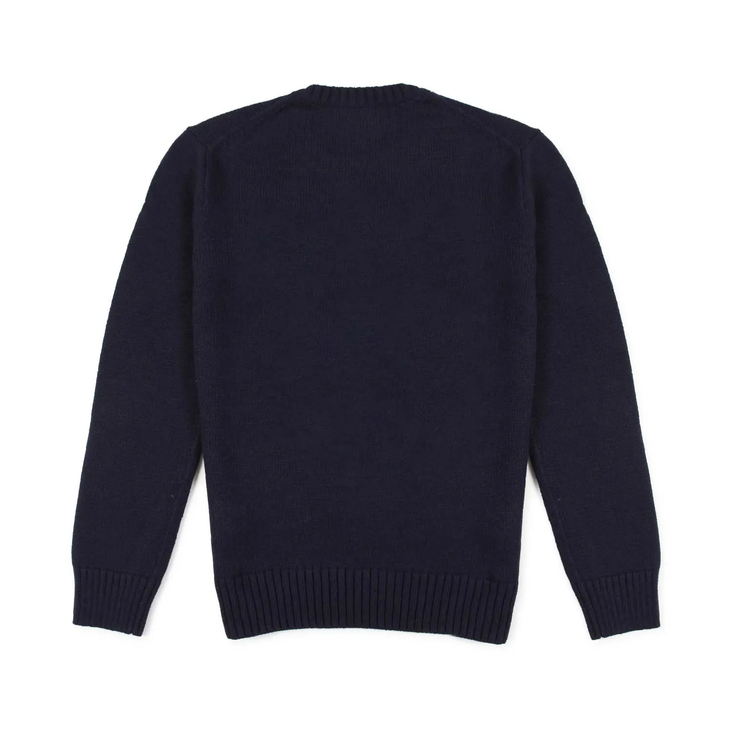 Ralph Lauren Navy Blue No-Gender Pullover With Polo Bear