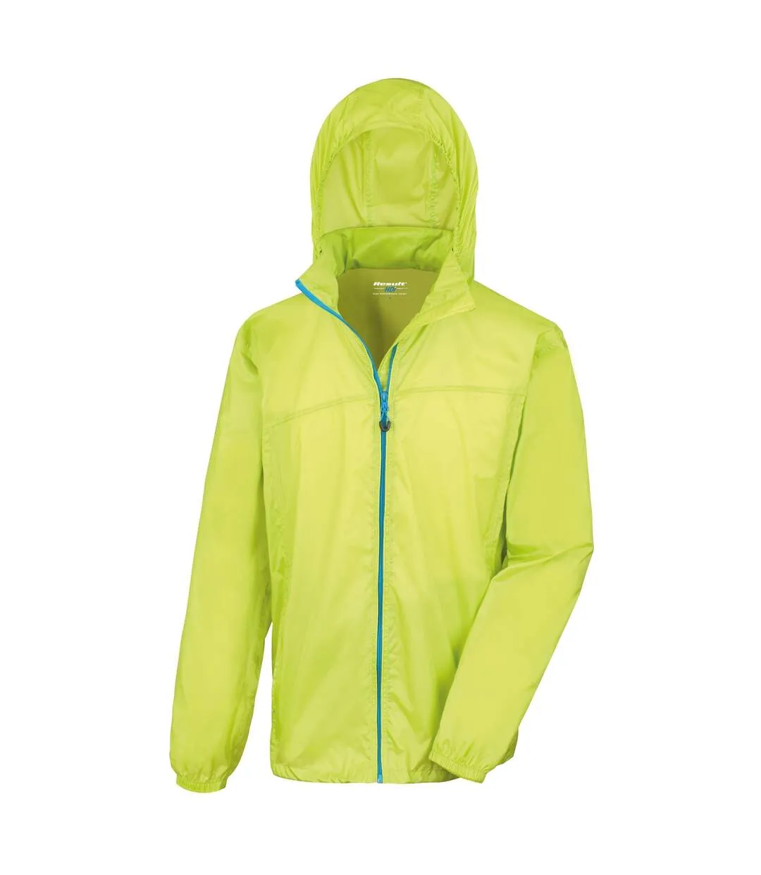 Result Unisex HDi Quest Hydradri Lightweight Waterproof Jacket (Lime / Royal) - UTRW3702