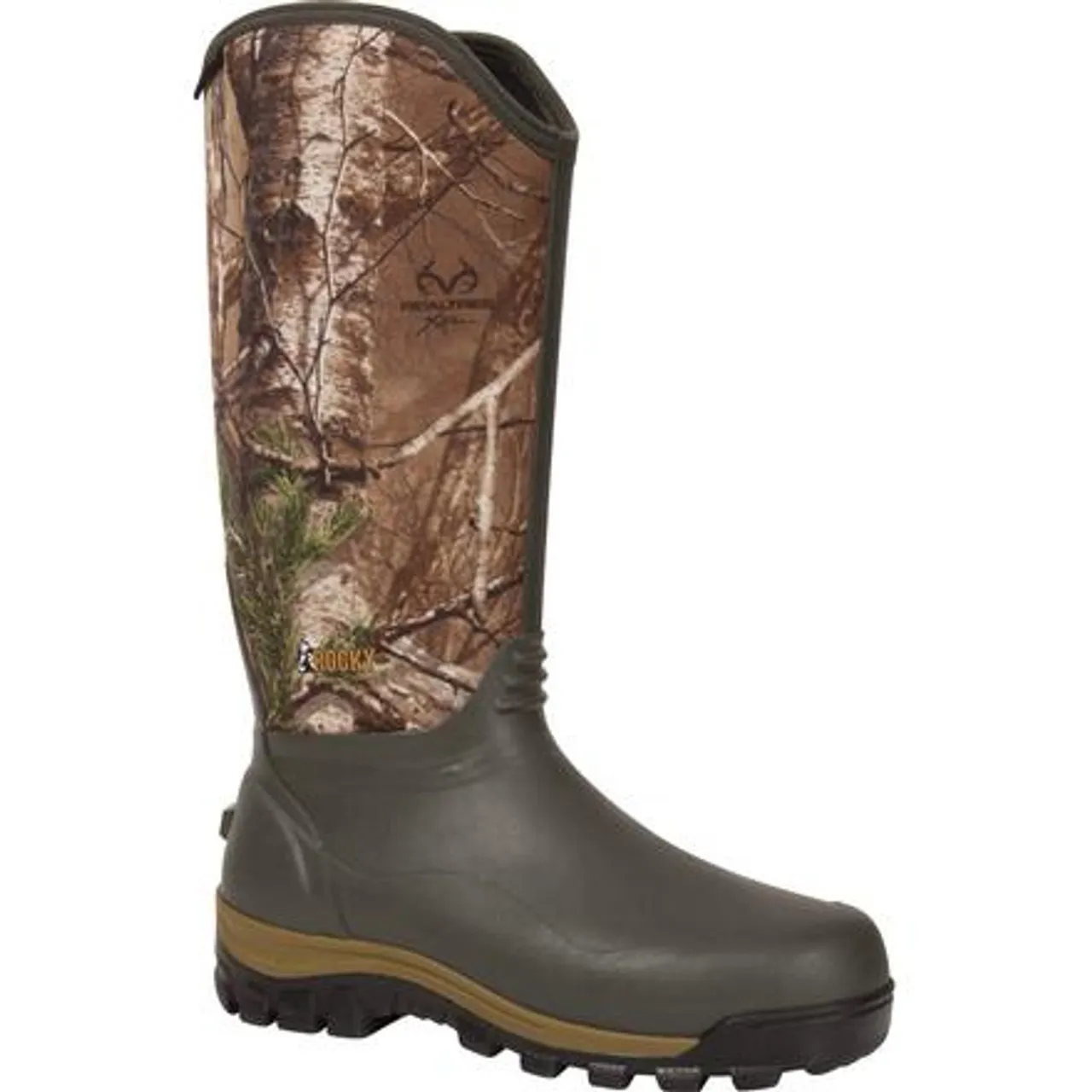 Rocky Mens Core Neoprene Waterproof 1000G Insulated Outdoor Boot RKYS053 REALTREE XTRA