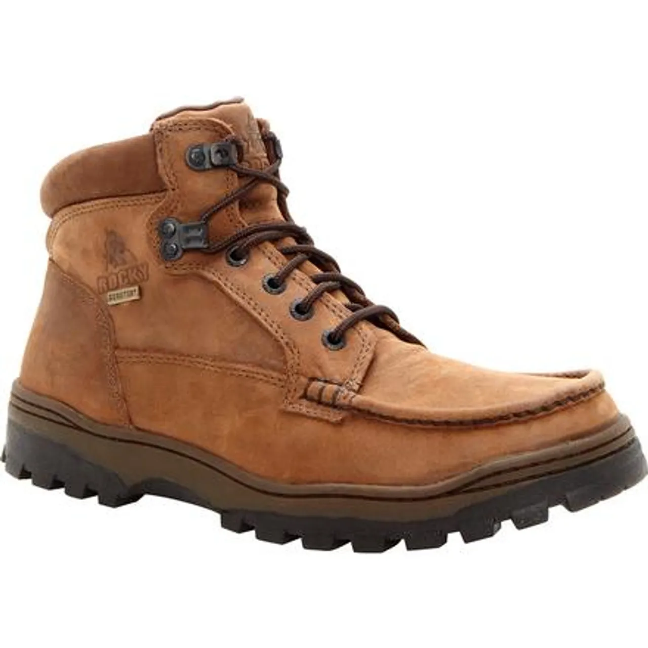 Rocky Mens Outback GORE-TEX Waterproof Hiker Boot FQ0008723 LIGHT BROWN