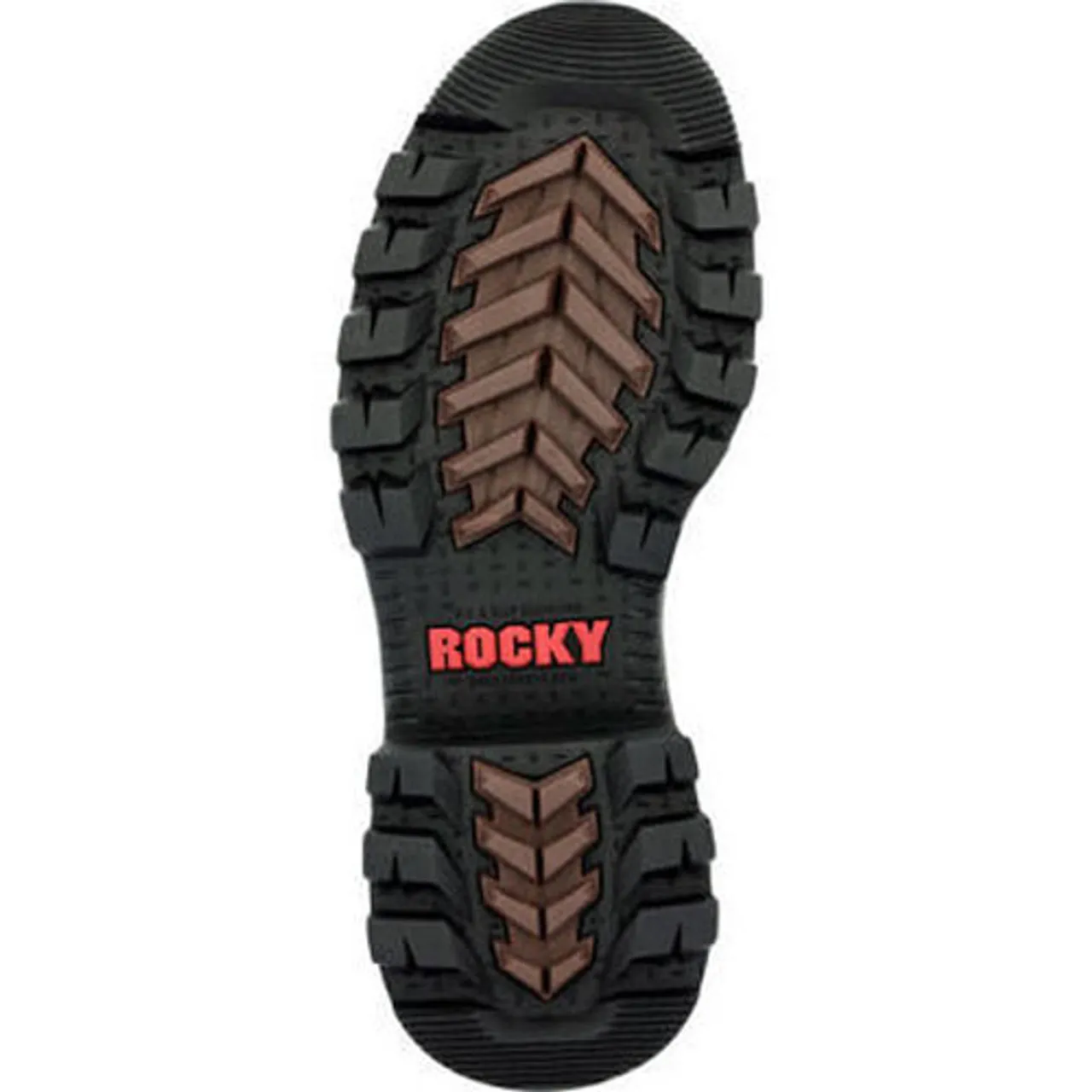 Rocky Rams Horn Logger Composite Toe Waterproof 400G Insulated Work Boot Brown