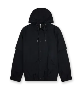 Sacai    Suiting Hoodie Black