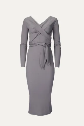 SALOMA II WRAP DRESS