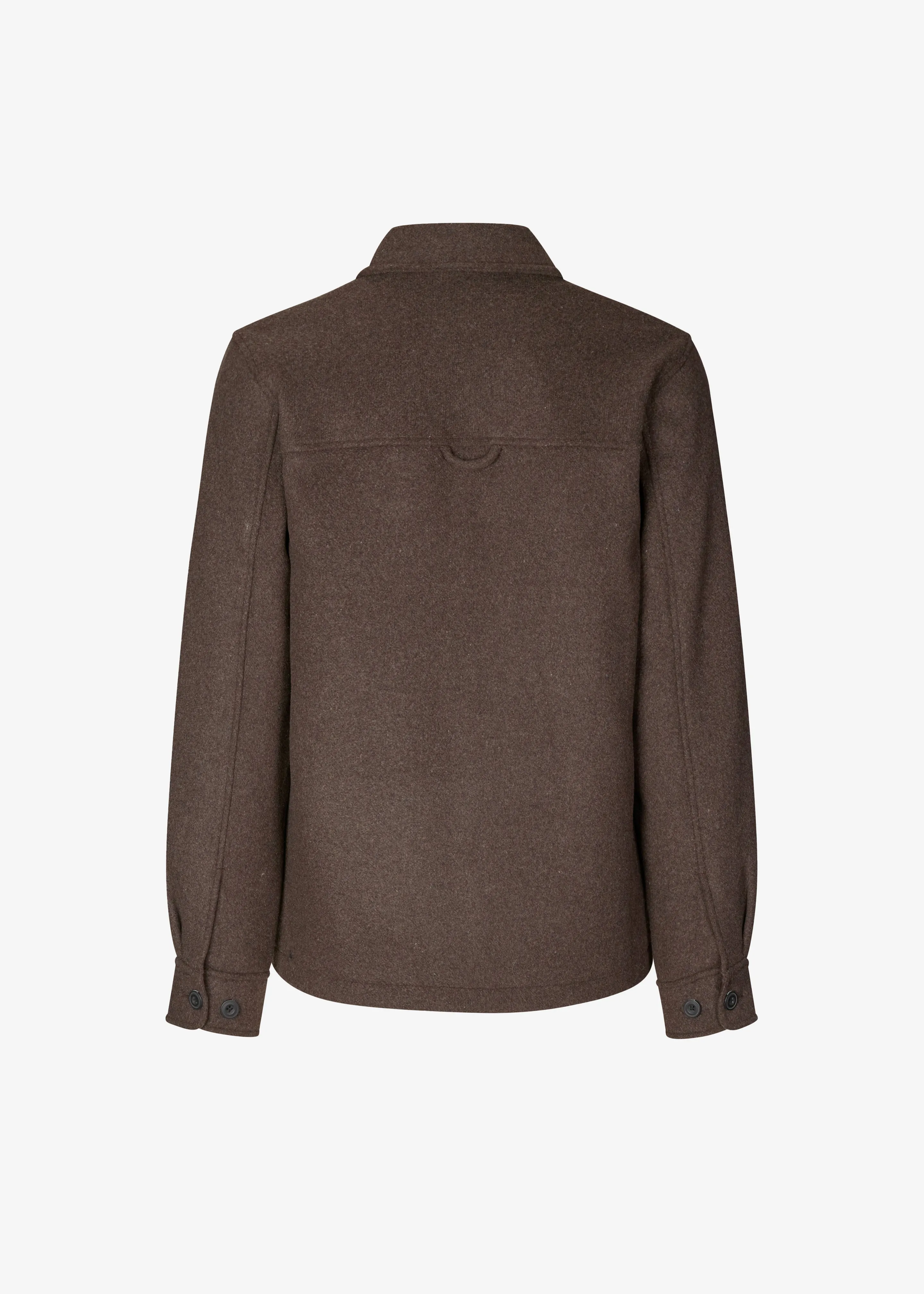 Samse Samse Pally Shirt Jacket - Chocolate Torte