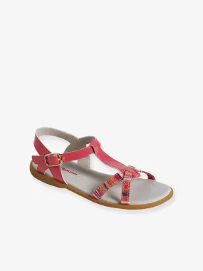 Sandals with Stylish Tassels for Girls - yellow