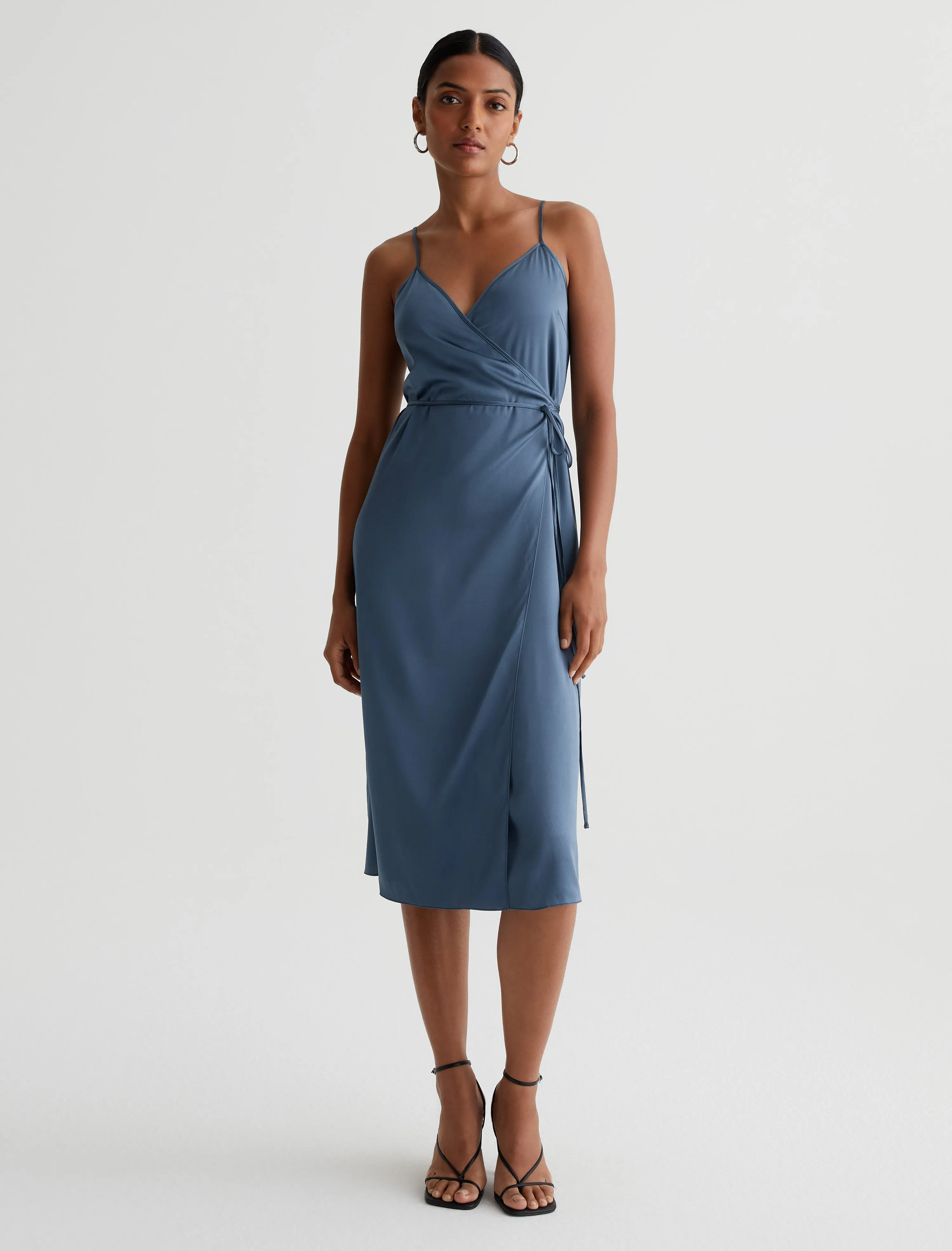     Seah Dress   Luxe Silk Classic Wrap Dress  