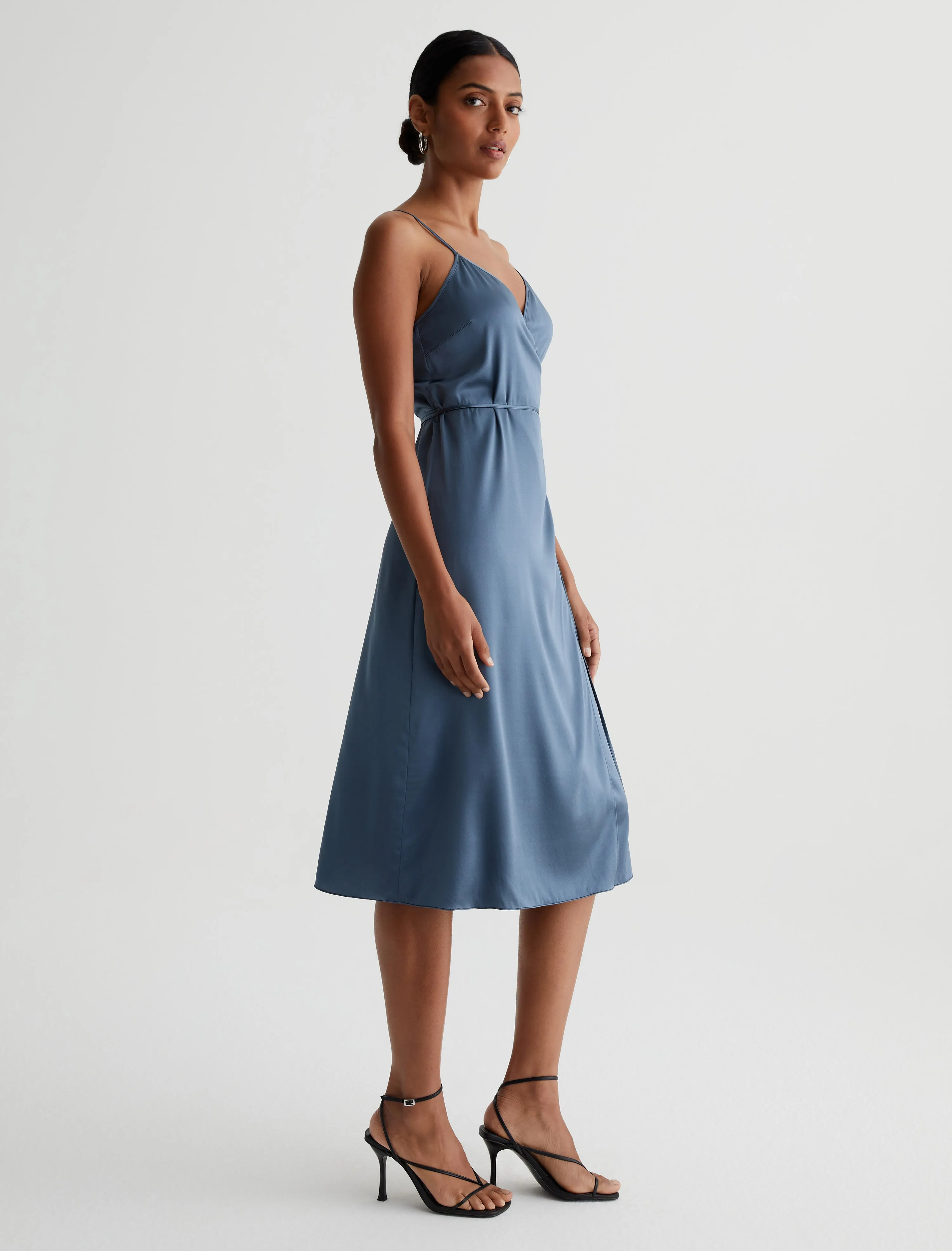     Seah Dress   Luxe Silk Classic Wrap Dress  