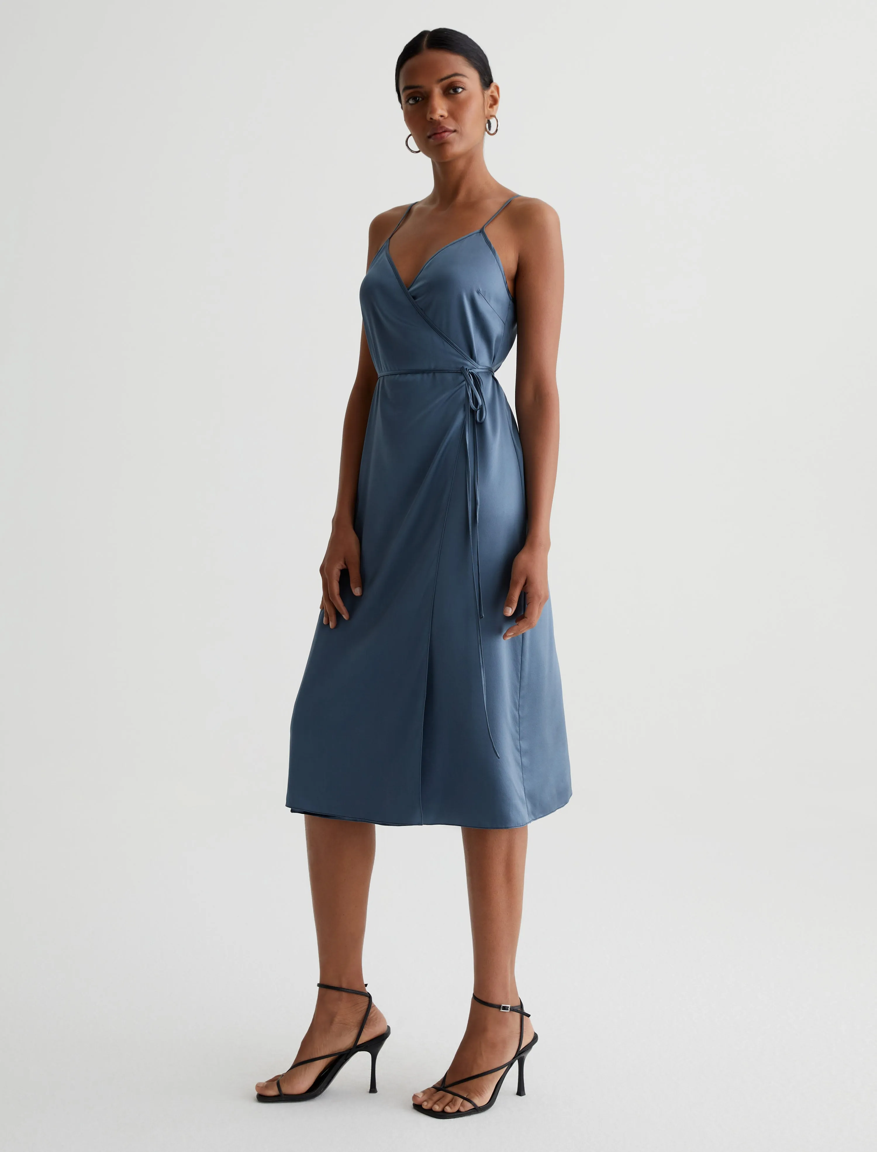     Seah Dress   Luxe Silk Classic Wrap Dress  