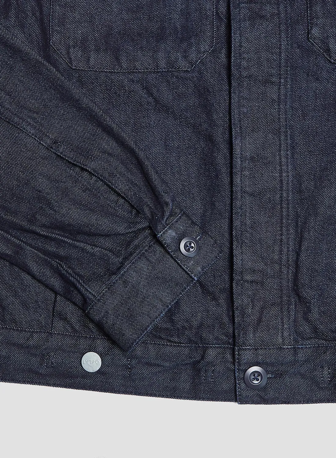 Short Jacket Denim in Indigo