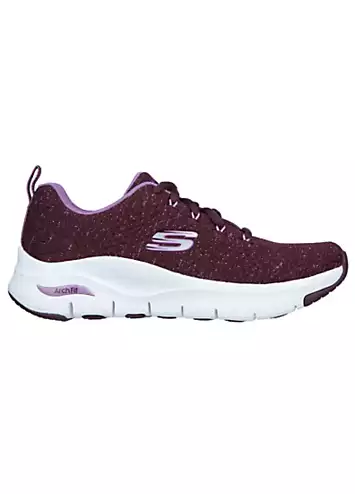 Skechers Arch Fit Glee for All Arch Fit Lace-Up Trainers | Grattan